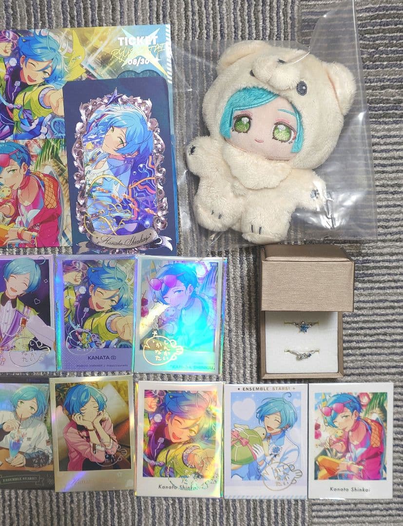 【最終値下げ】あんスタ 深海 奏汰 指輪 いつぬい カード まとめ