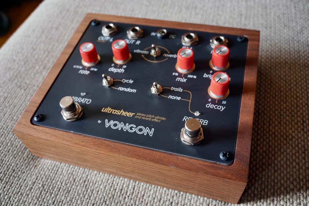 VONGON ultrasheer ステレオリバーブ／ビブラート