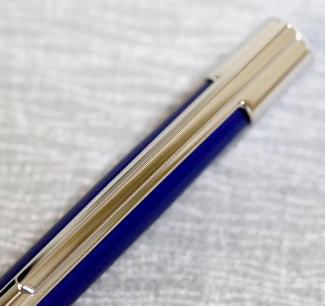値下げ中　デュポン ボールペン デフィ ネイビー シルバー
