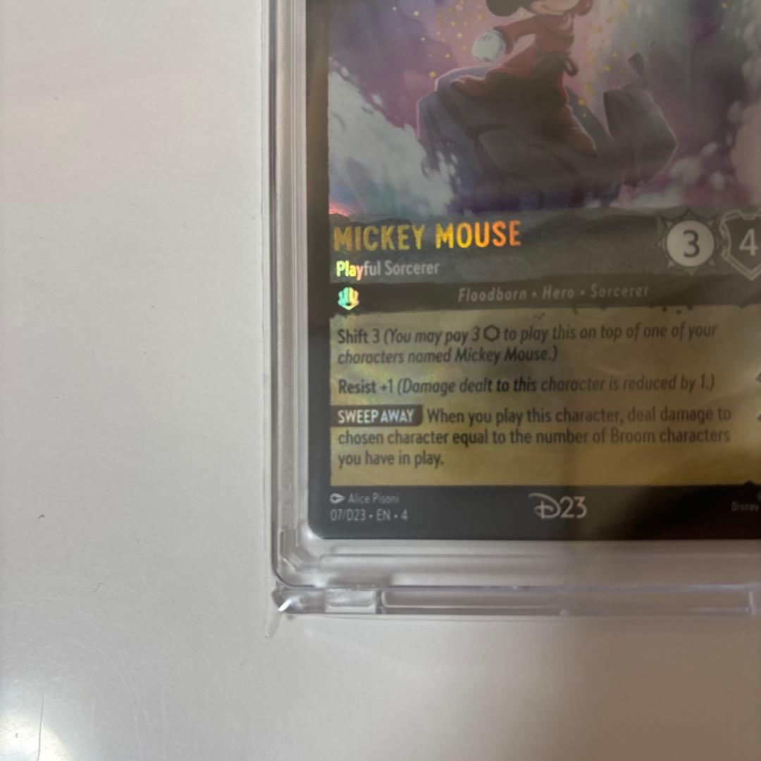 ロルカナ　ミッキーマウス　d23 限定　プロモ　ファンタジア　【美品　最安値】