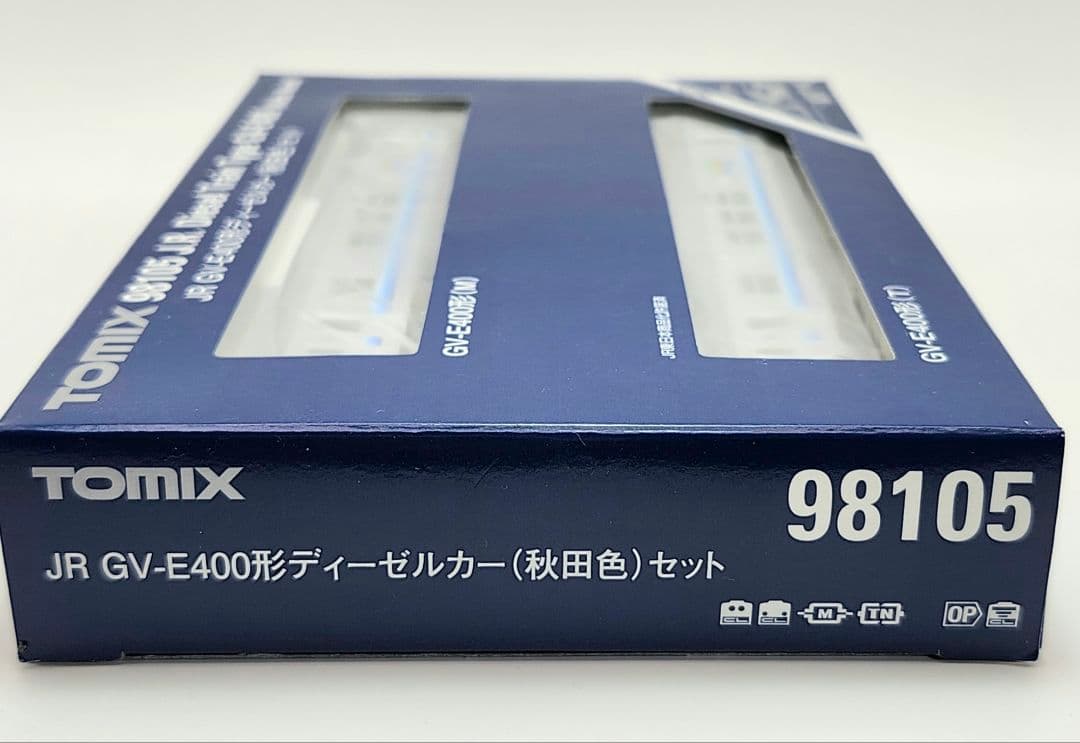 TOMIX 98105 JR GV-E400形ディーゼルカーセット 秋田色 美品