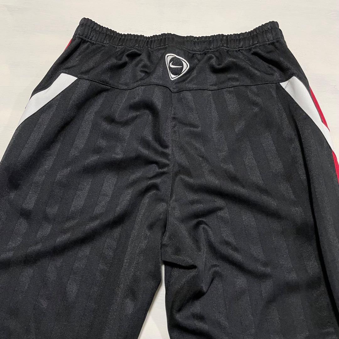 美品　00s NIKE ジャージ　セットアップ　黒×赤　ブラック　XL