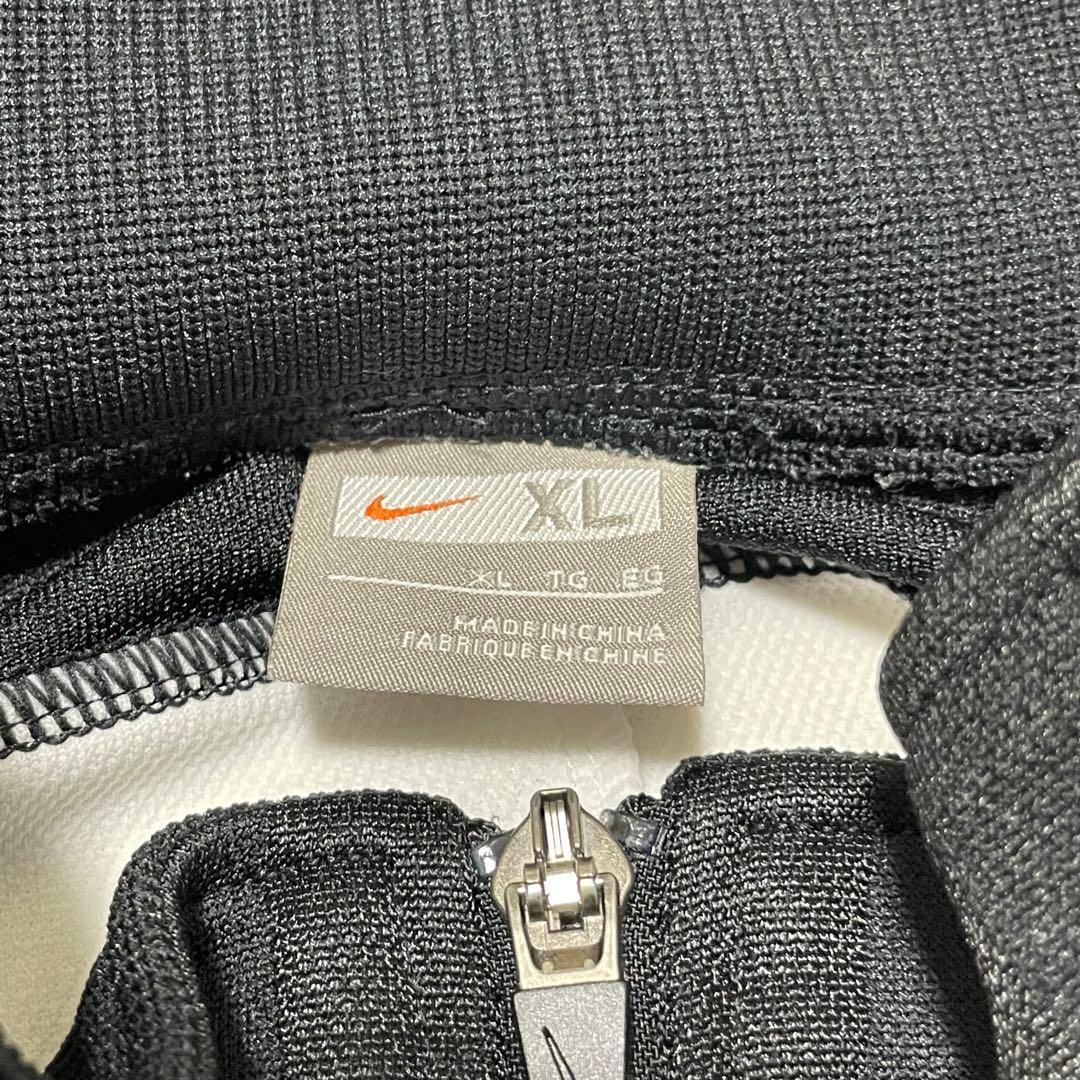 美品　00s NIKE ジャージ　セットアップ　黒×赤　ブラック　XL