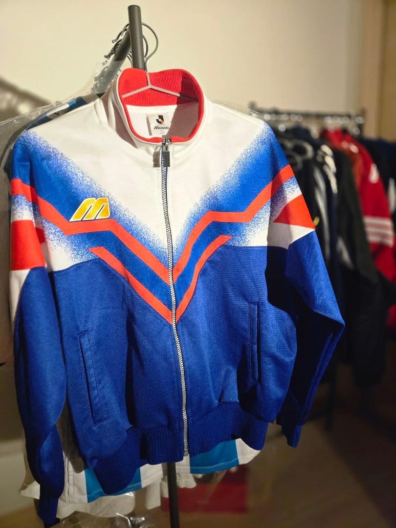 -週末特別セール中-【希少】 90s Jリーグ公式 ミズノ トラックジャケット