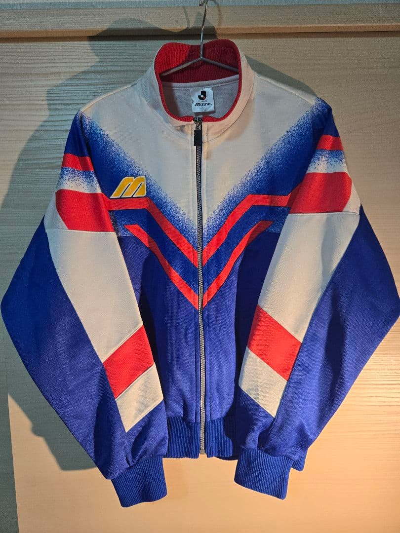 -週末特別セール中-【希少】 90s Jリーグ公式 ミズノ トラックジャケット