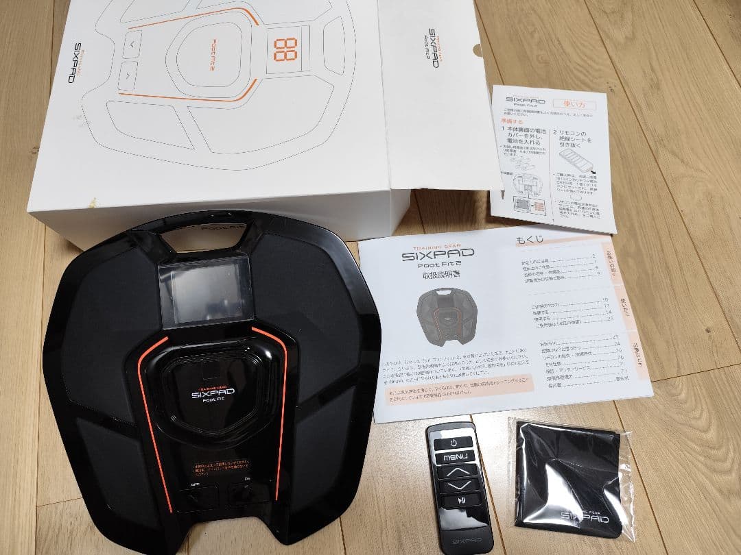極美品！SIXPAD フットフィット2 Foot Fit II トレーニングギア