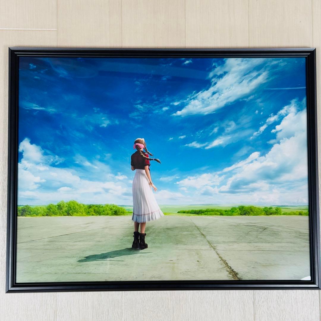 高精彩アート エアリス 複製原画 ファイナルファンタジー FF7