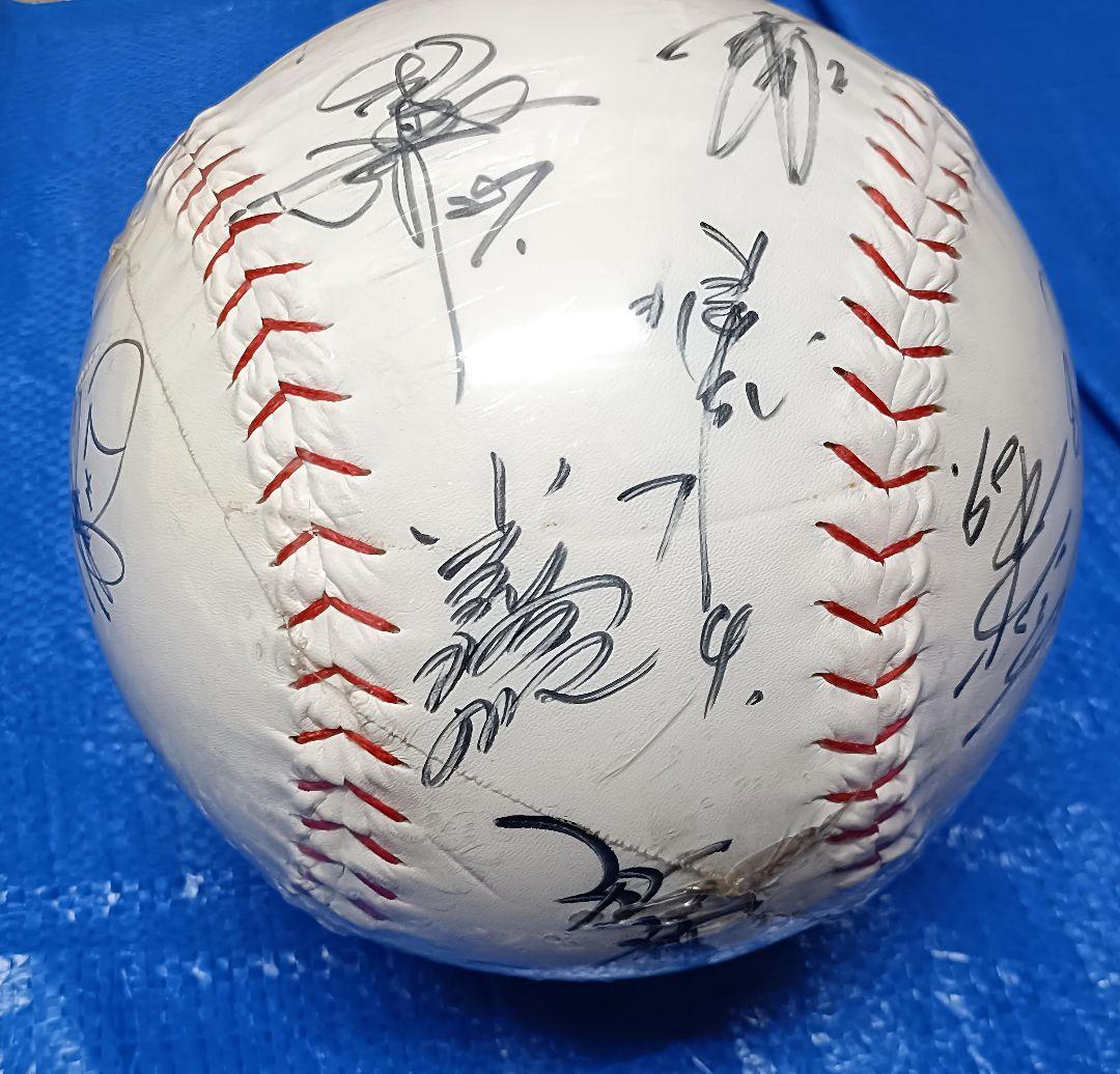 2002 MIZUNO プロ野球 寄書き 直筆サインボール