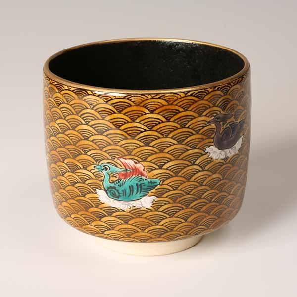 九谷焼　【北村隆　造】　◆茶碗　北前船◆　竹隆窯【抹茶碗・茶器・茶道具】