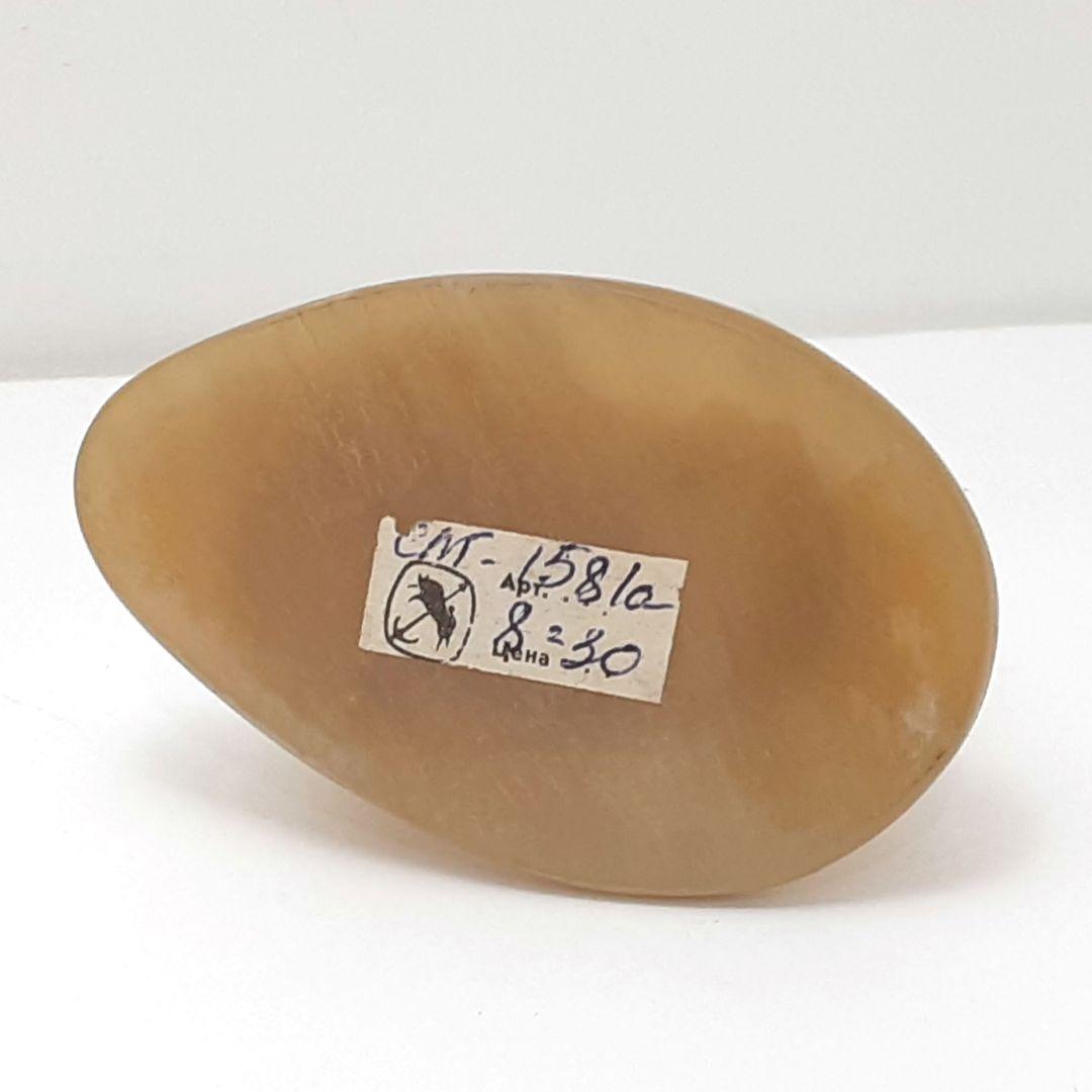 Y1701-2 最高級極上 熊と桶 置物 天然素材 重量85.7g