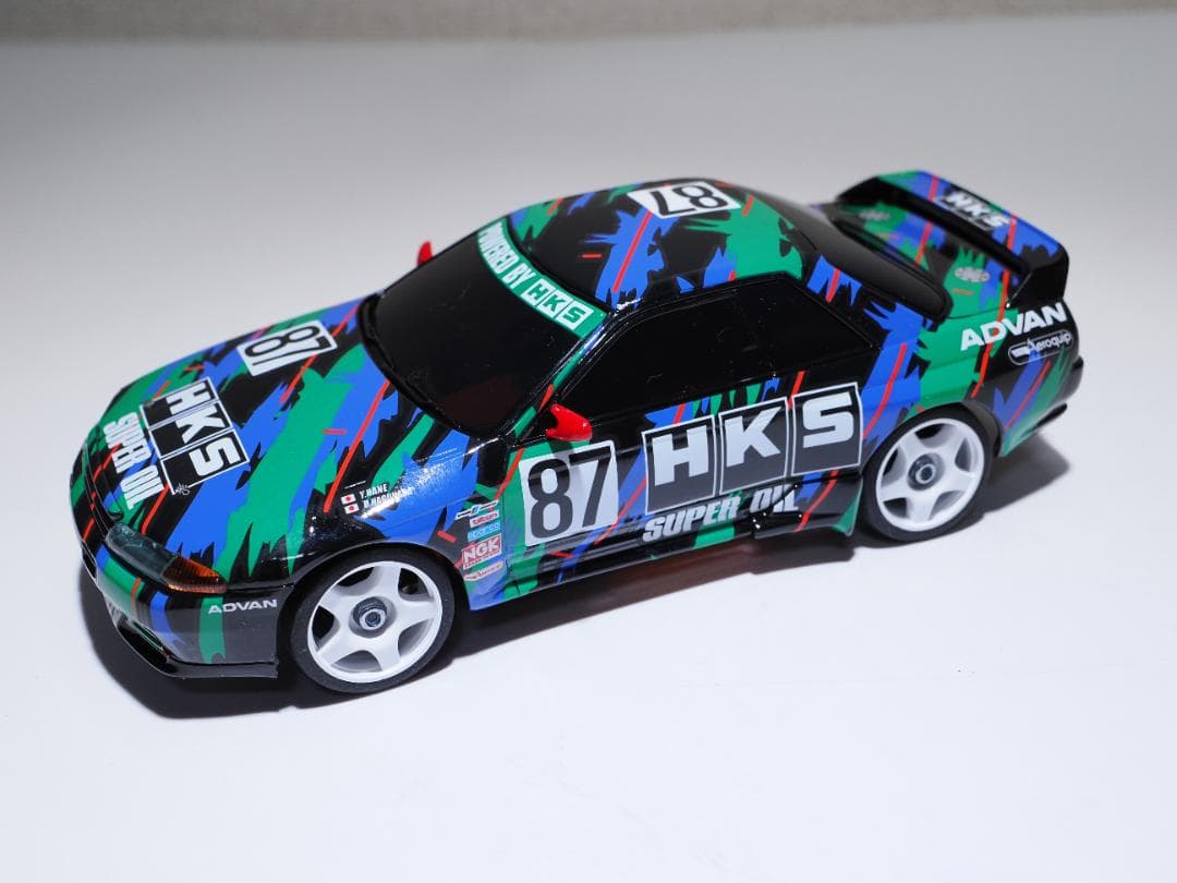 京商ミニッツAWD MA-010ASF HKSスカイラインR32 GT-Rセット