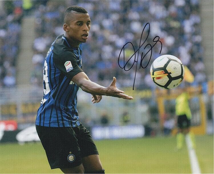 直筆サイン入り写真 ダウベルト・エンリケ ACFフィオレンティーナ SA鑑定済