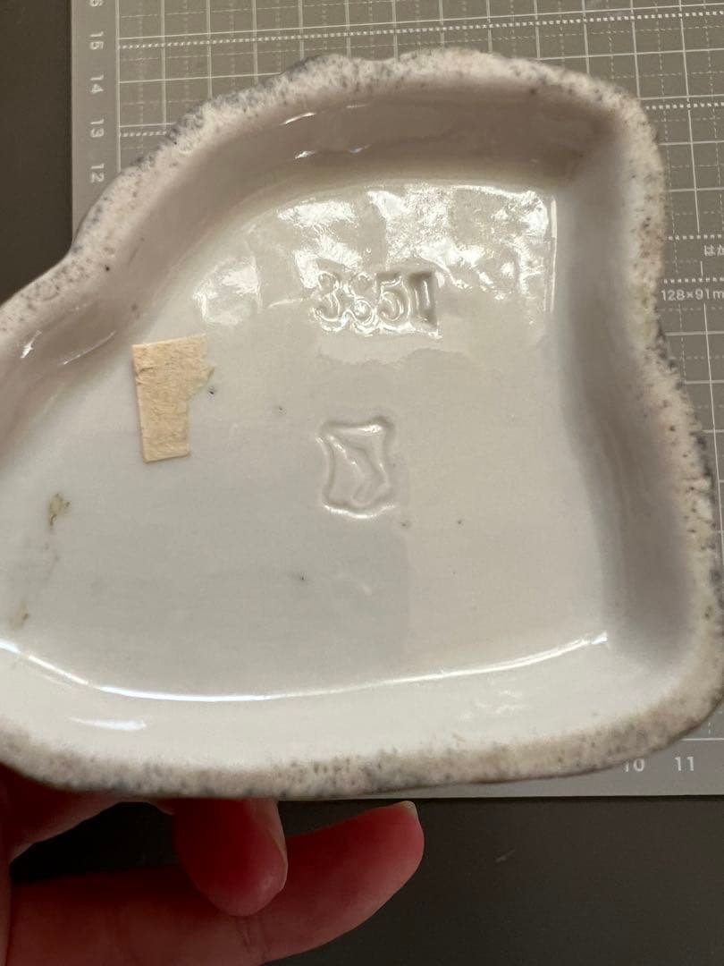 【アンティーク】Conta & Boehme 女の子とうさぎ マッチホルダー