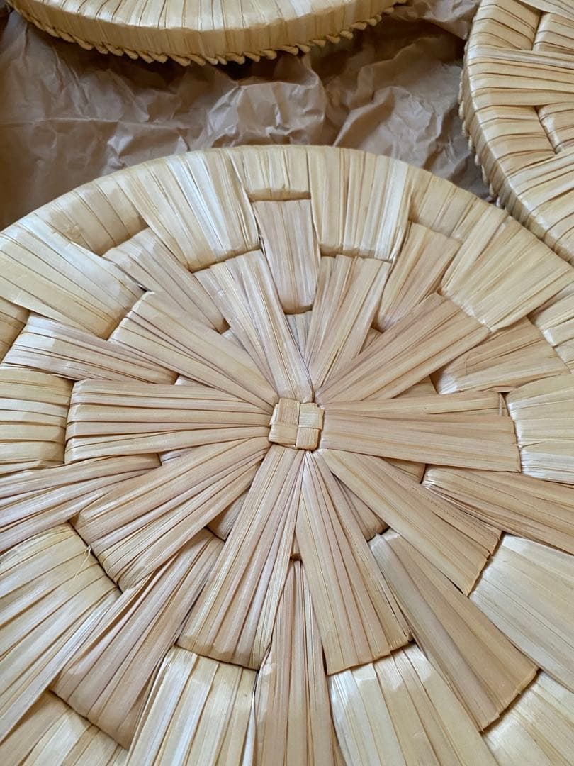 円座　未使用　五枚　紙箱入