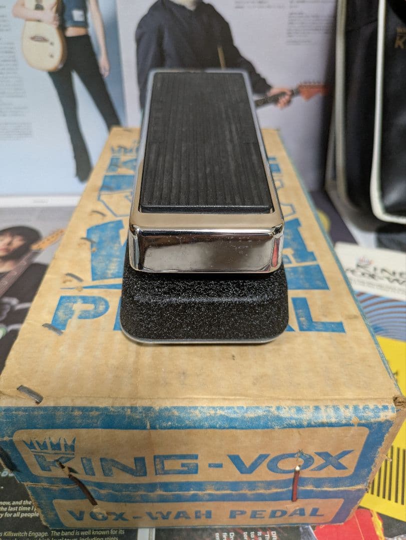 【フルオリ】76年製 KING VOX Wah Pedal ワウペダル