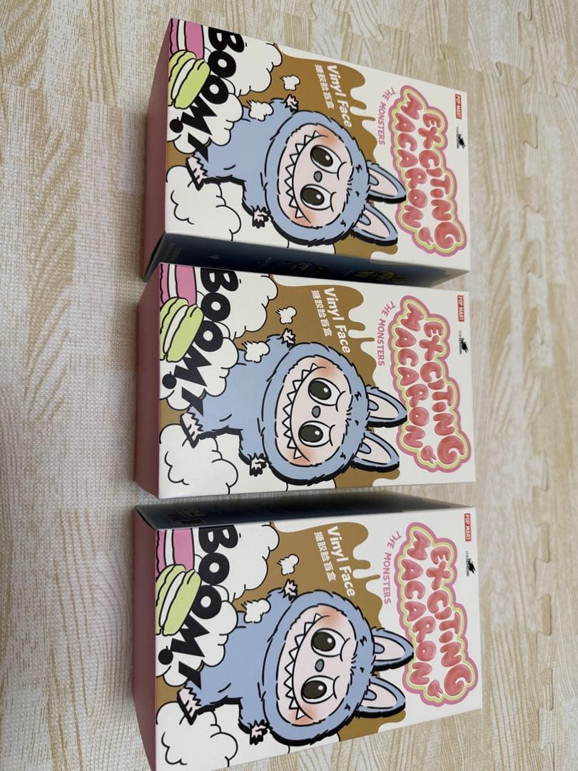 【新品未開封】LABUBUラブブ マカロン Macaron3体セット