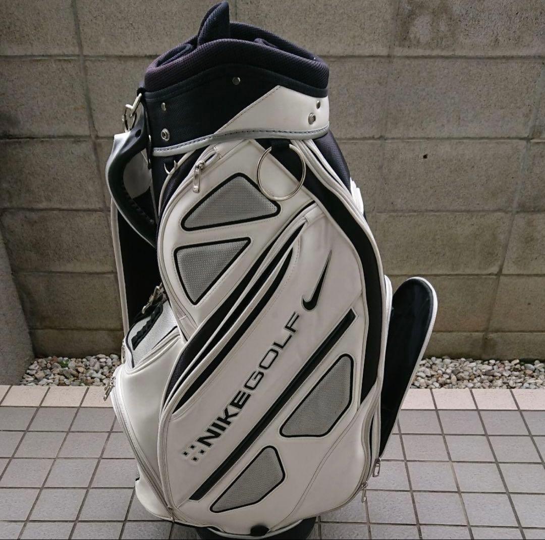 NIKE (ナイキ) GOLFキャディバッグ ホワイト/ブラック
