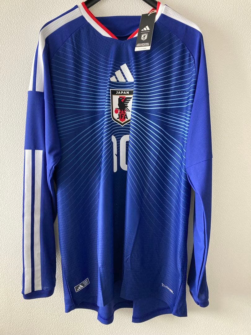 【正規品】サッカー日本代表 オーセンティック ユニフォーム 長袖 6XL