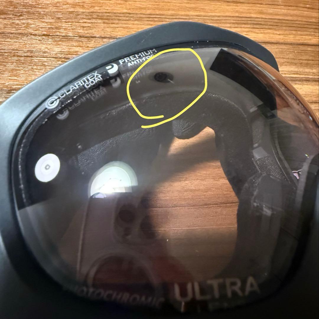 【使用1回】DICE ゴーグル 調光レンズ