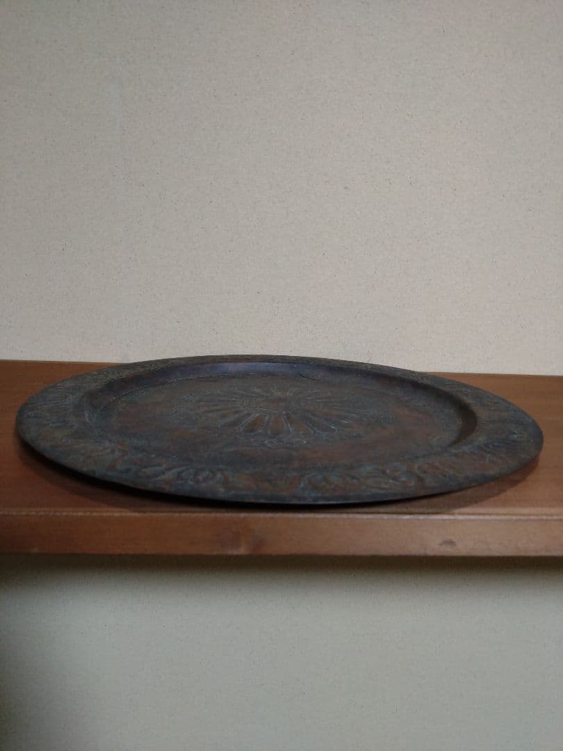 装飾用金属製円形プレート