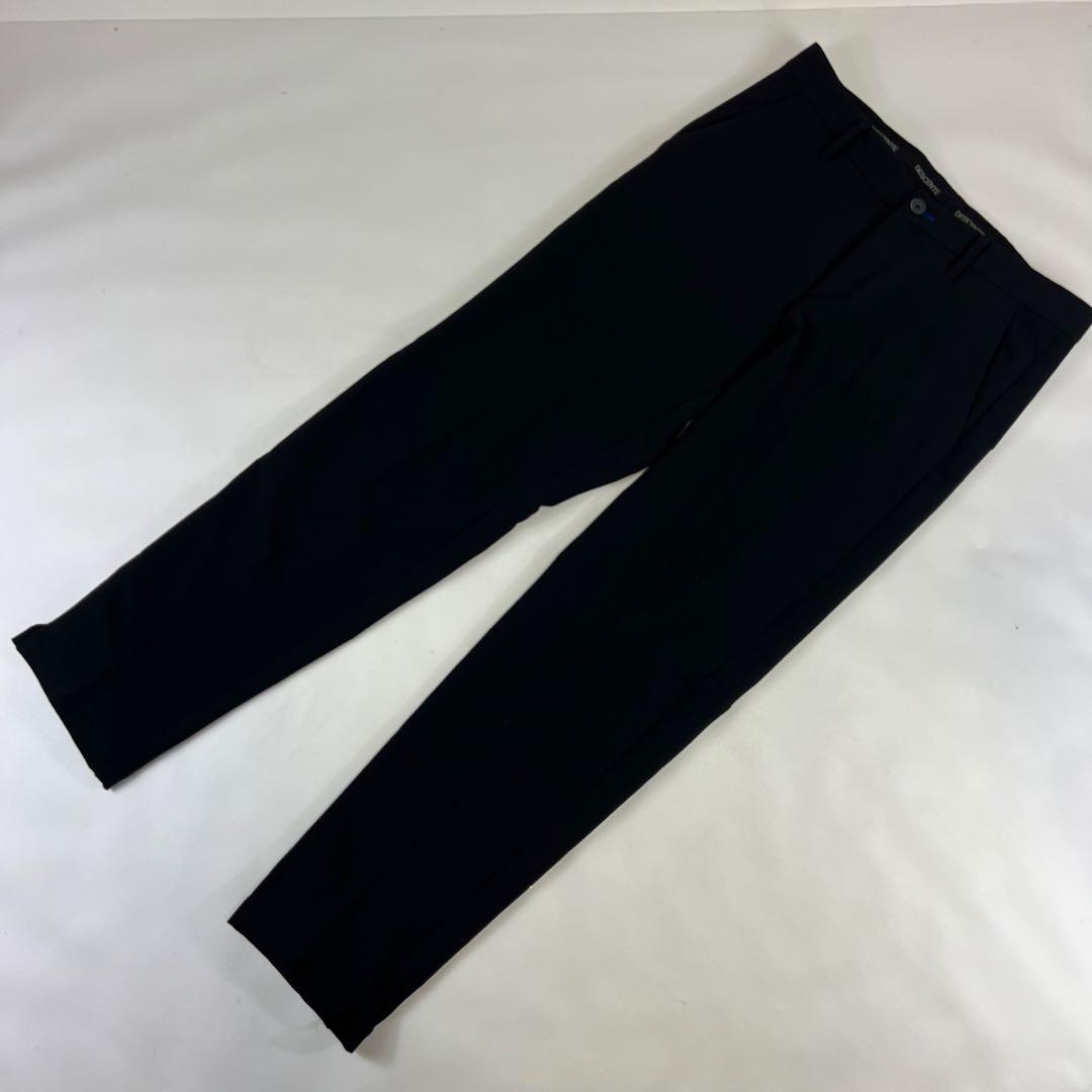 【美品✨】デサントゴルフ パンツ ウェア 裏起毛 ストレッチ ロゴ XL 黒