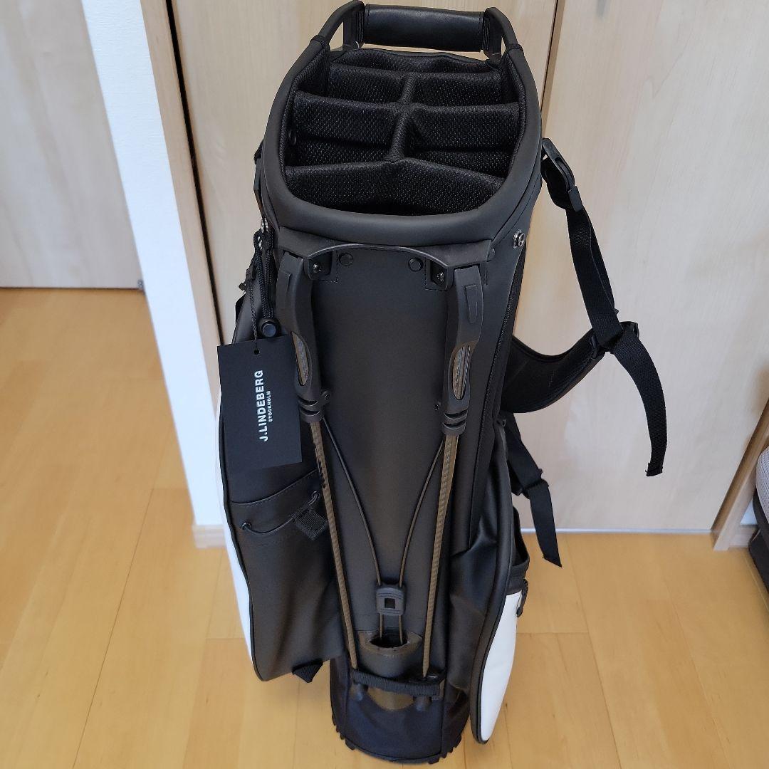 J.Lindeberg キャディバッグ ブラック/ホワイト