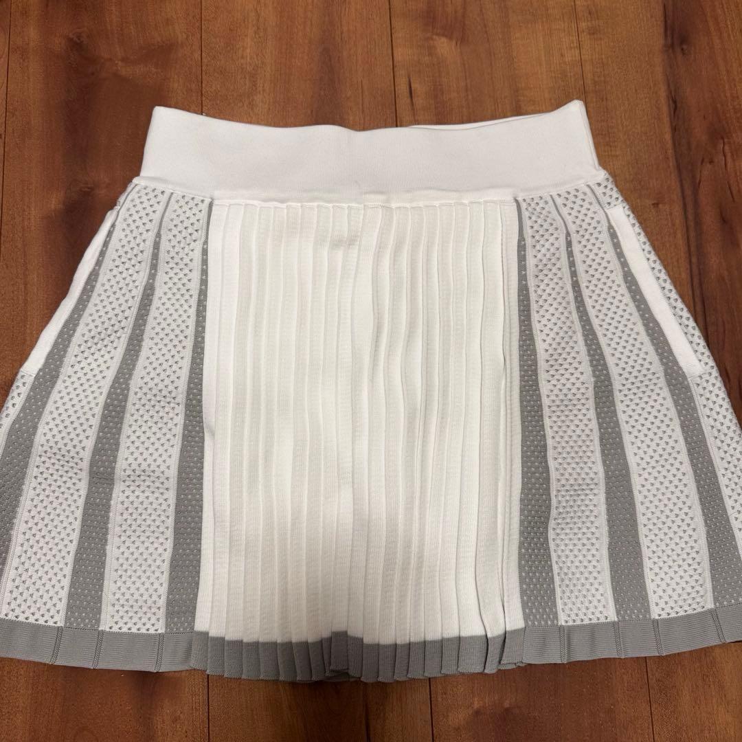 長袖セーター　オーバーサイズ　プリーツスカート　ニット　セットアップ　秋冬　新品