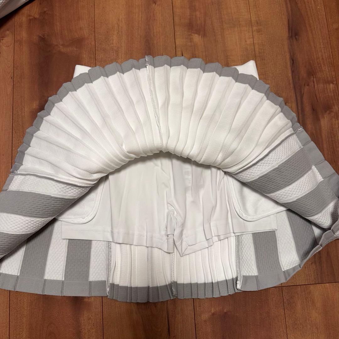 長袖セーター　オーバーサイズ　プリーツスカート　ニット　セットアップ　秋冬　新品