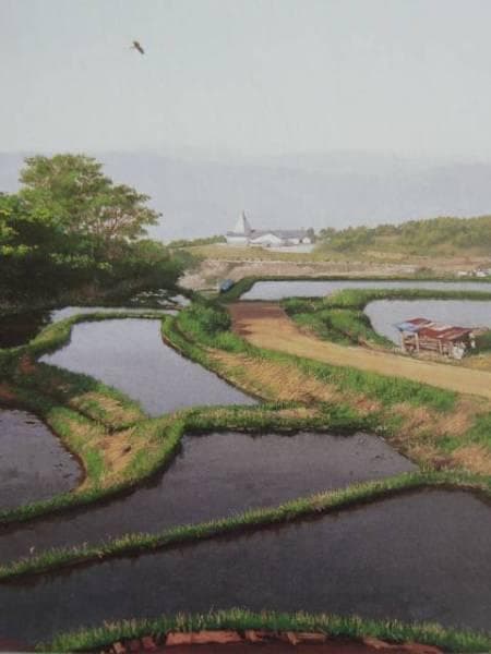 清水　悦男、RONDO、希少画集画、新品額装