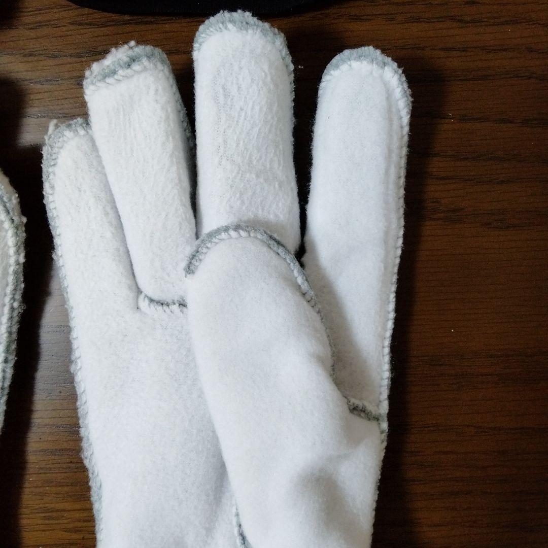 Hestra ミトングローブ サイズ8 オフホワイト