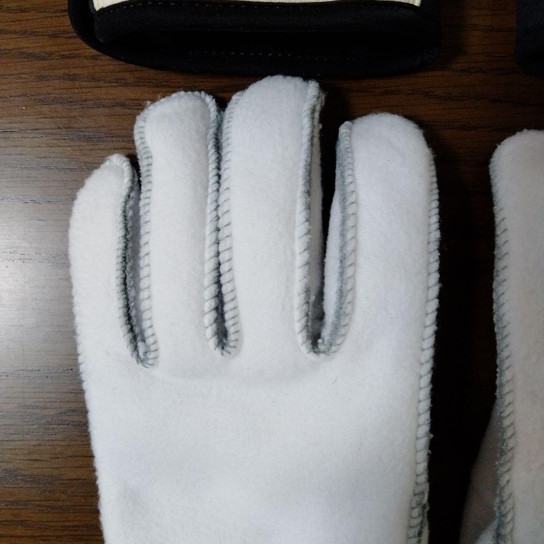 Hestra ミトングローブ サイズ8 オフホワイト