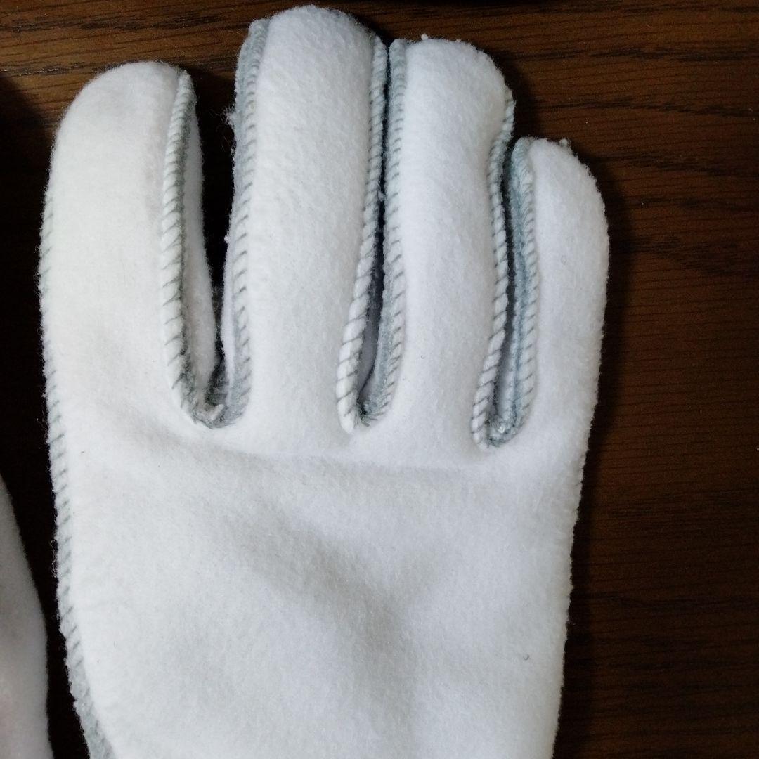 Hestra ミトングローブ サイズ8 オフホワイト