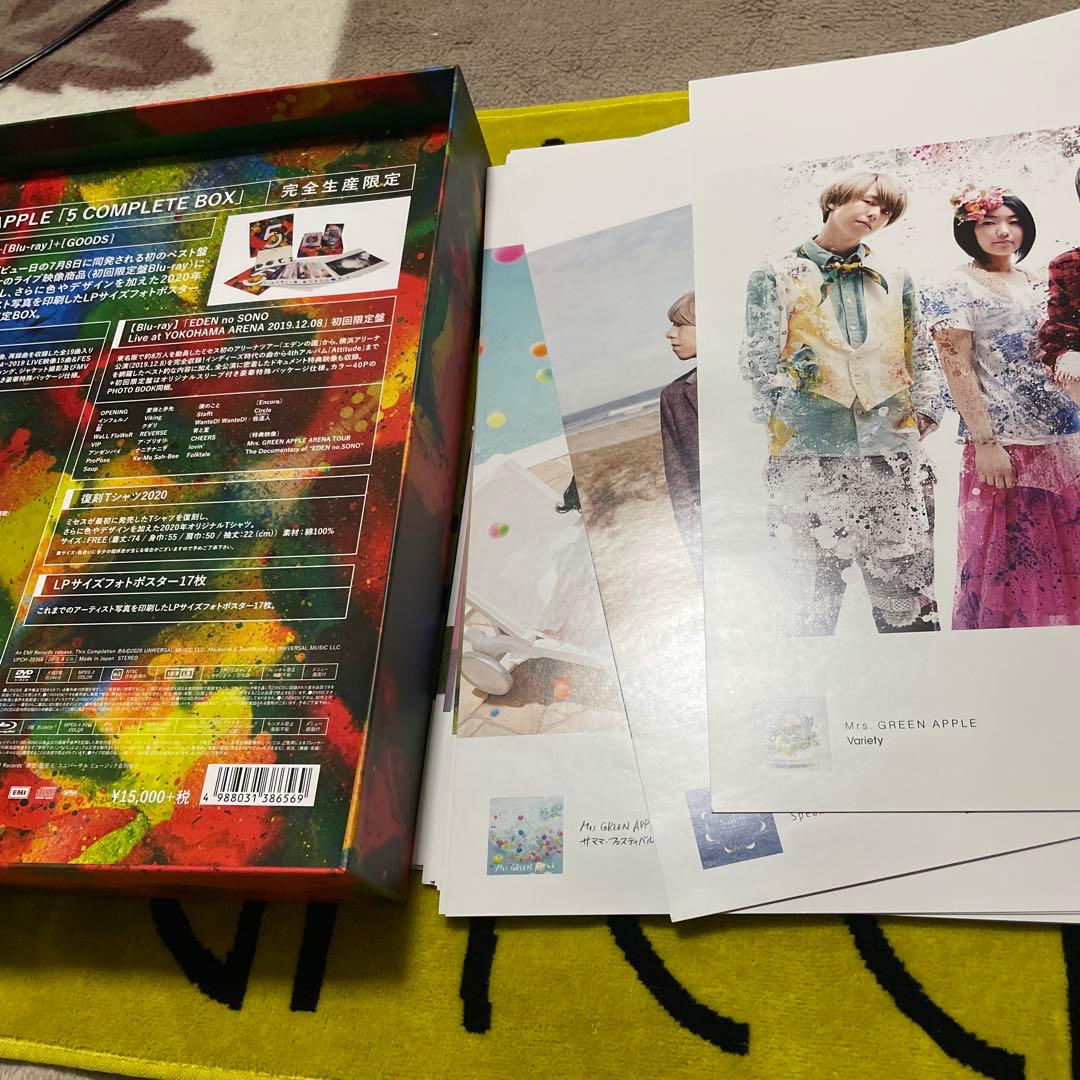 Mrs.green apple 5 complete box ポスター　＊箱つき