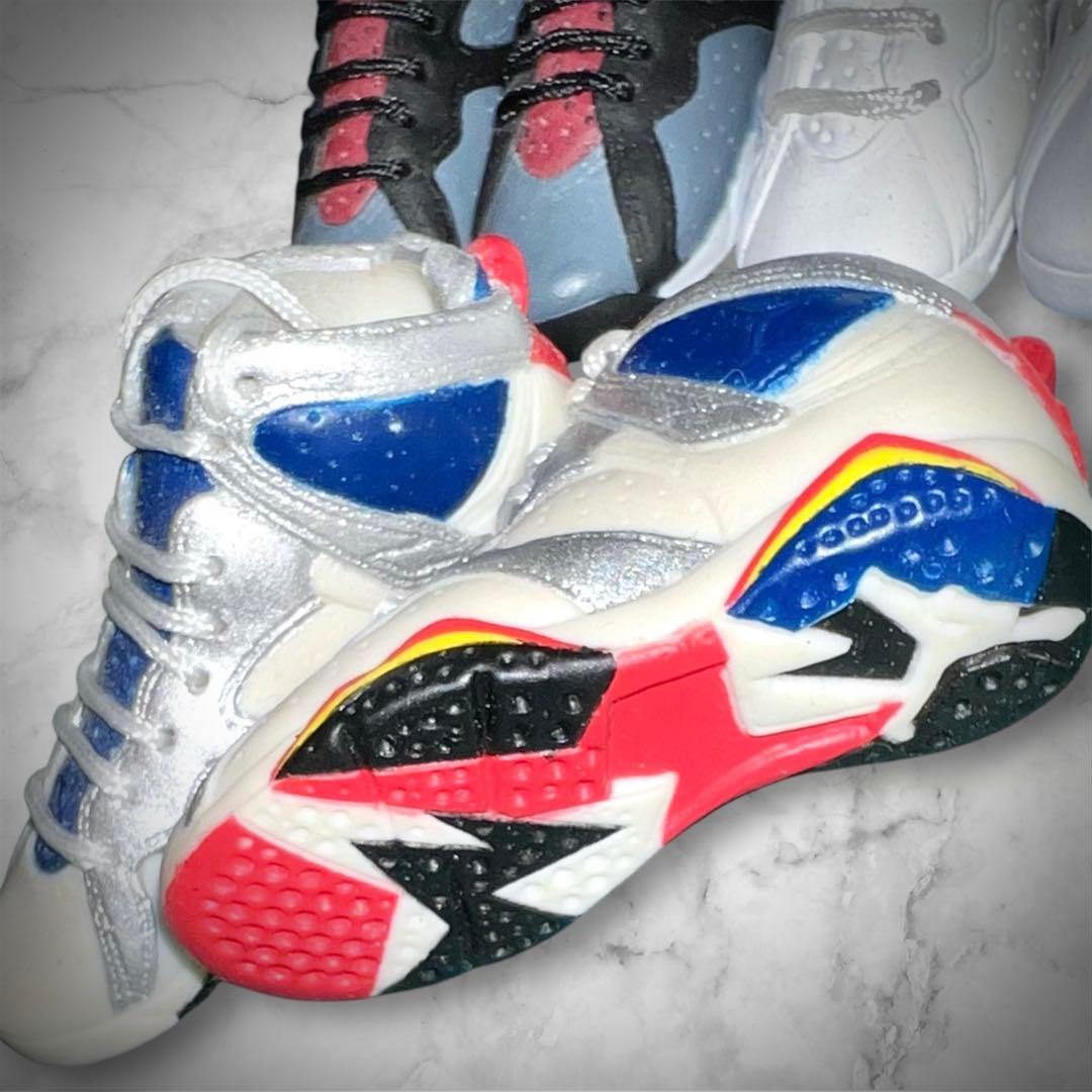 【NIKE】AIR JORDAN 7／3足set／フィギュア／ミニチュア