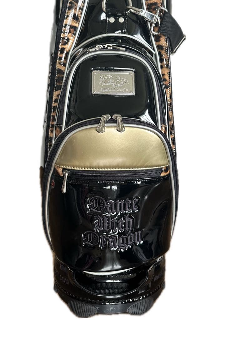 DANCE WITH DRAGON キャディーバック　ヒョウ柄