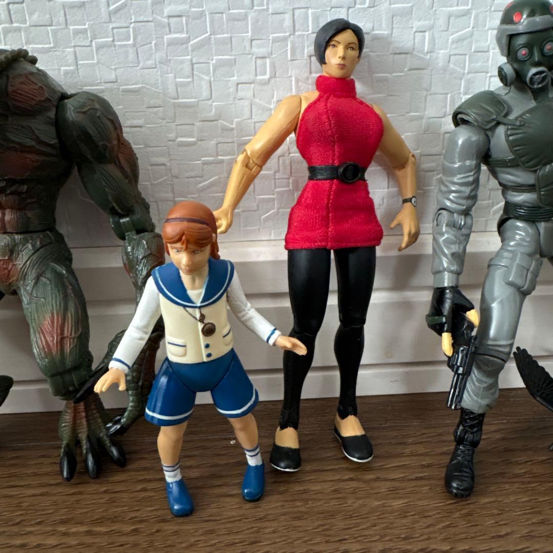 クリスマス割引 1998年製バイオハザードアクションフィギュア6体まとめ売り