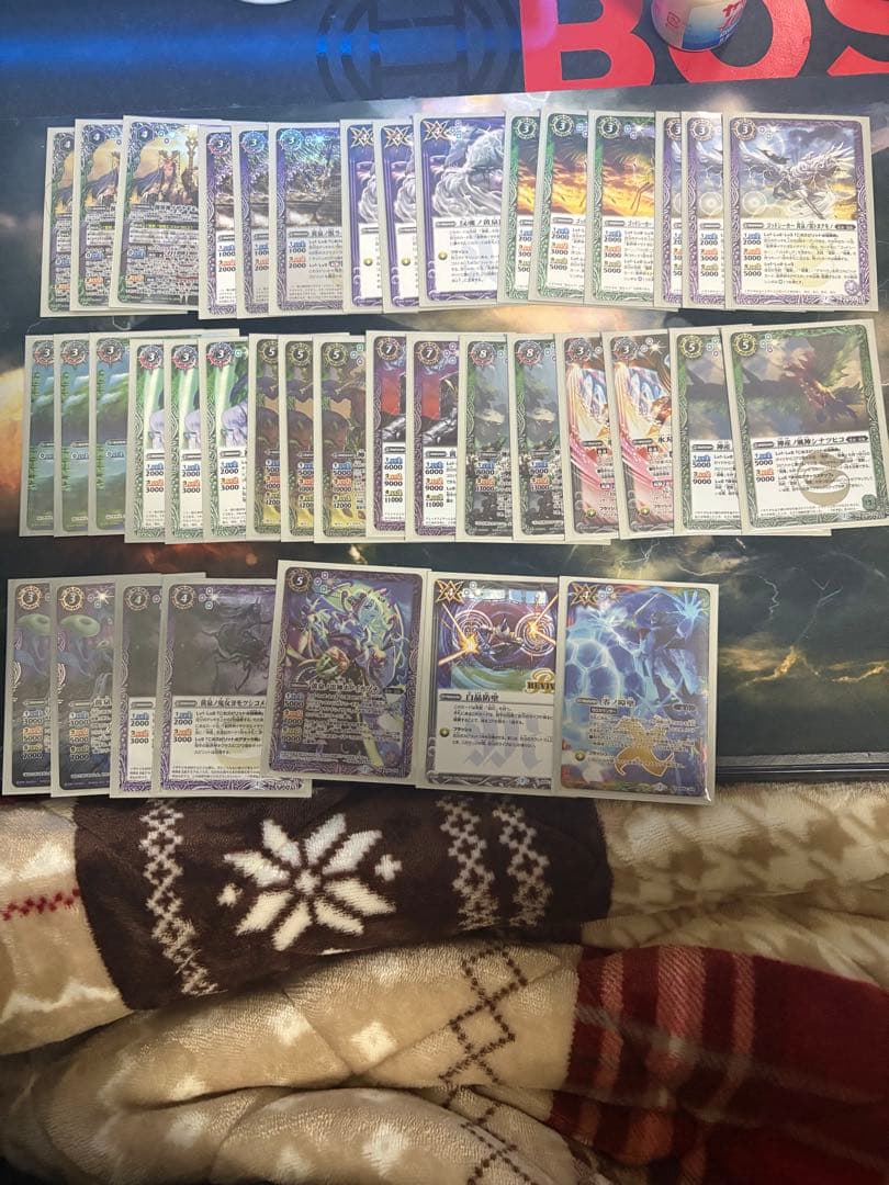 バトスピ　イザイザデッキ＋パーツ