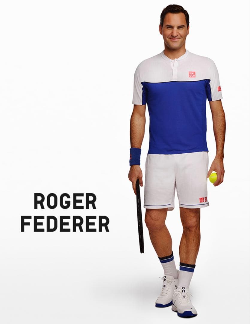 UNIQLO FEDERERモデル 欧州限定品 『M』、国内パンツ『L』 新品