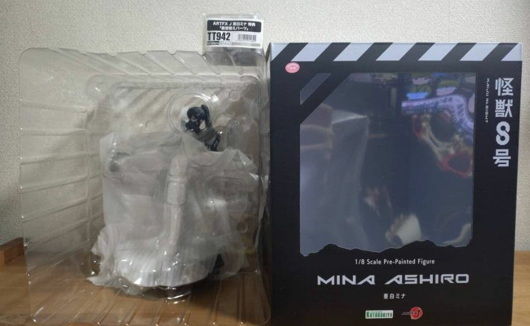 正規品　特典パーツ付き　ARTFX J 怪獣８号　亜白ミナ　フィギュア