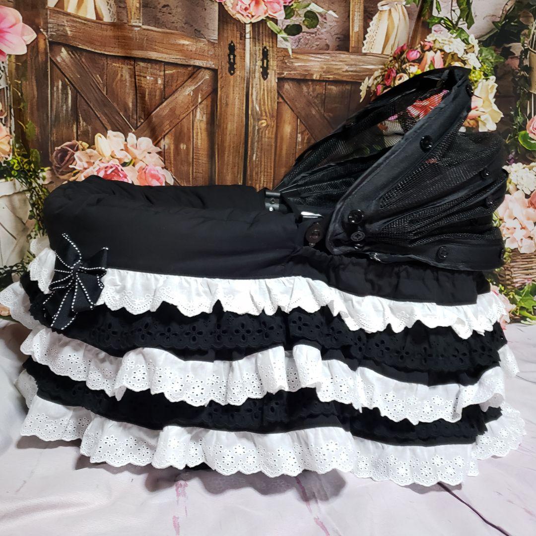 天使のカート　あごのせクッション　コットカバー　ハンドメイド