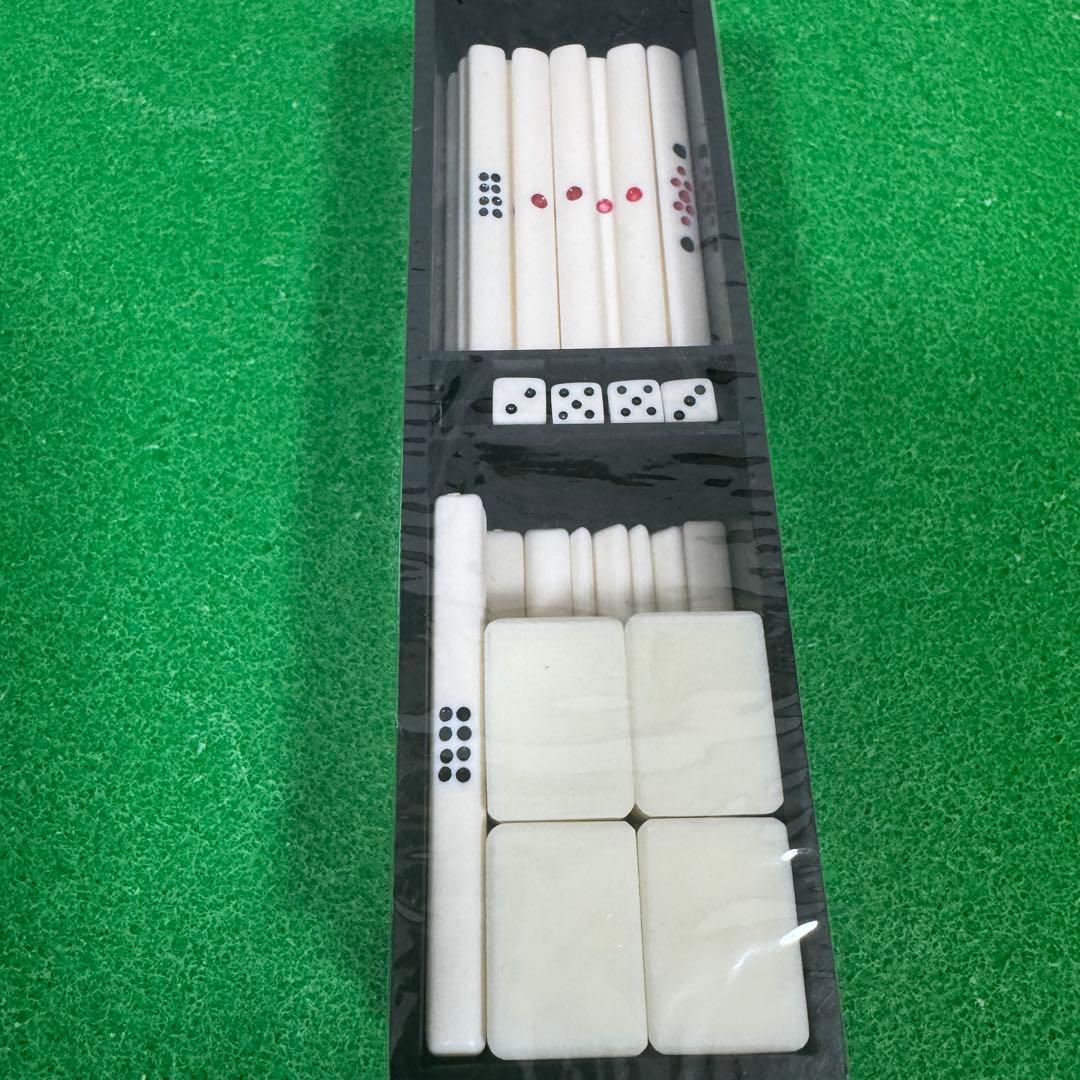 希少　未開封　麻雀 マージャン　背竹 珍ドラ 海外 アンティーク　レトロ　レア