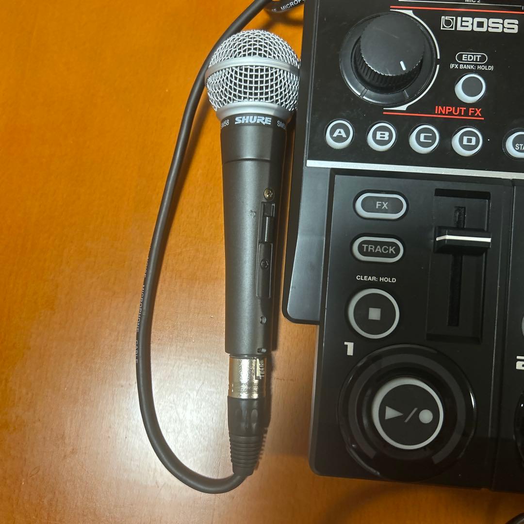 BOSS RC-505 MK2 + マイク・ヘッドフォン
