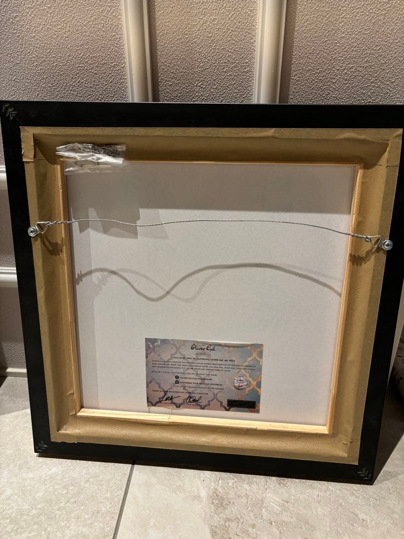 オリバーガル　エルメス　45×45