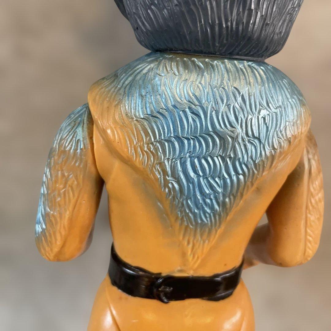 当時物　地獄サンダー　ソフビ　キングサイズ