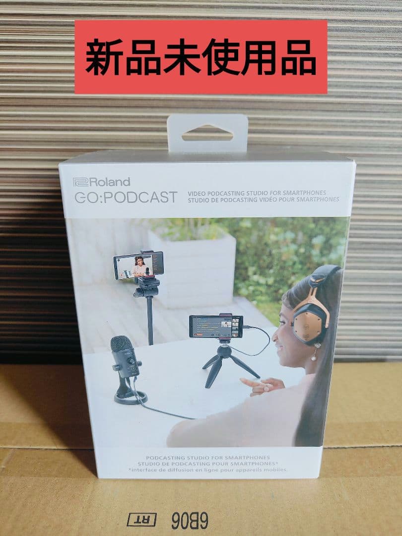 Roland GO:PODCAST スマートフォン用ポッドキャスティングスタジオ