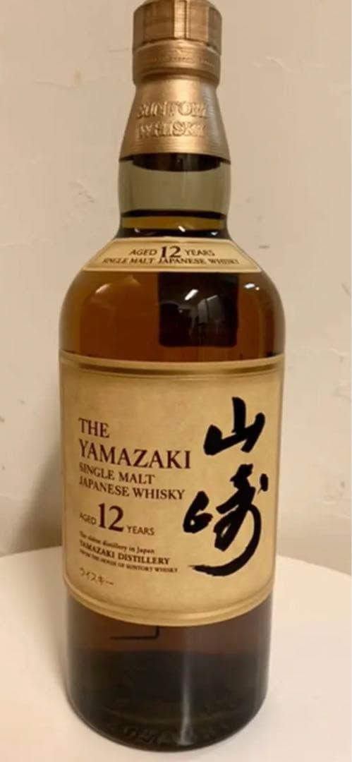 サントリー シングルモルト ウイスキー 山崎 12年