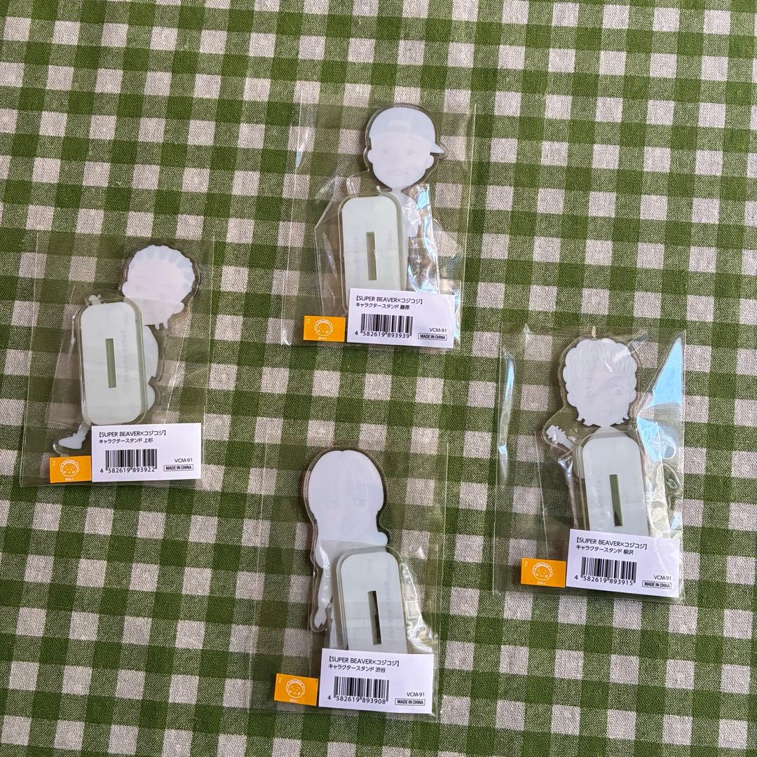 VILLAGE VANGUARD×SUPER BEAVER アクスタ未開封セット