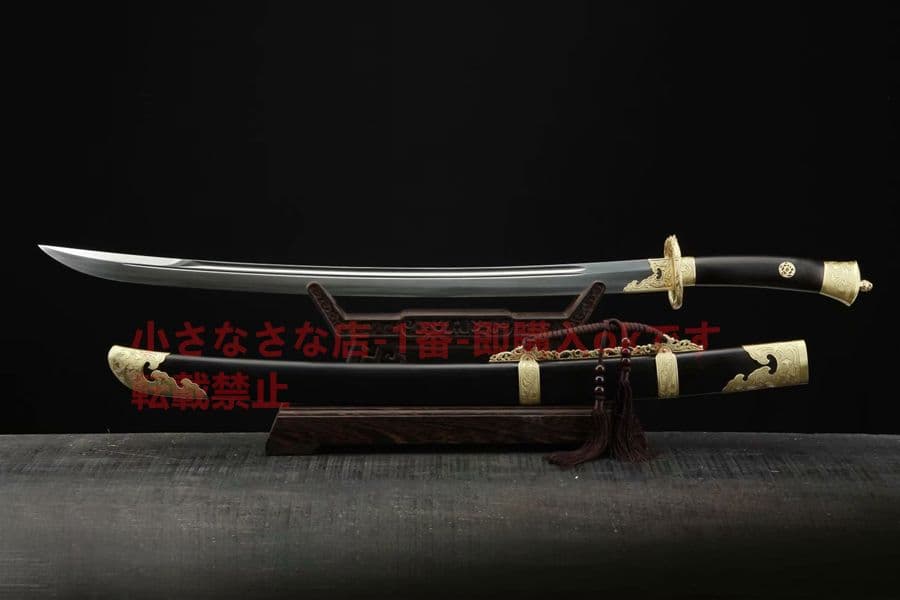 手動点花包銅清刀 武具　刀装具　日本刀　模造刀   居合刀 清腰刀