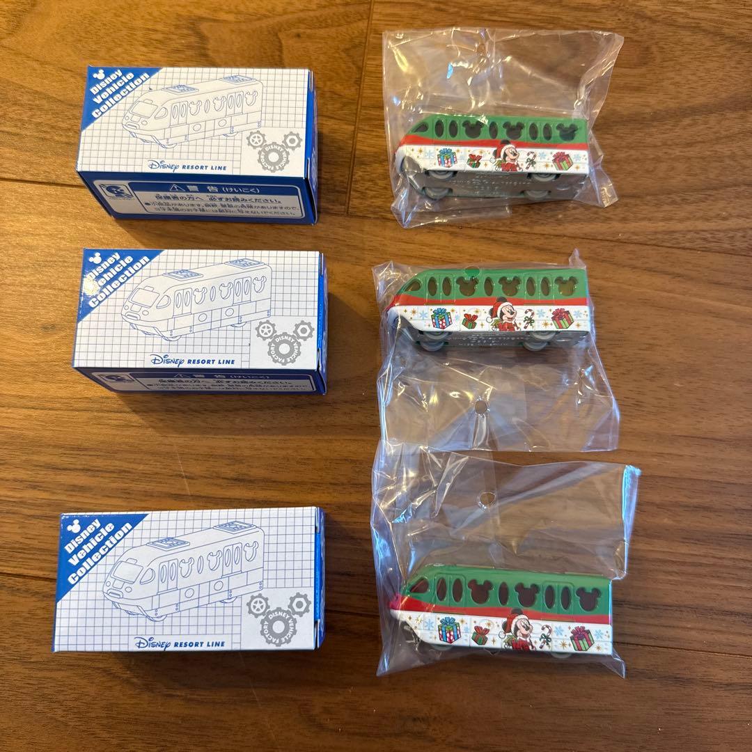 ディズニー クリスマス 2025 ビークルファクトリー 全3種 コンプ トミカ