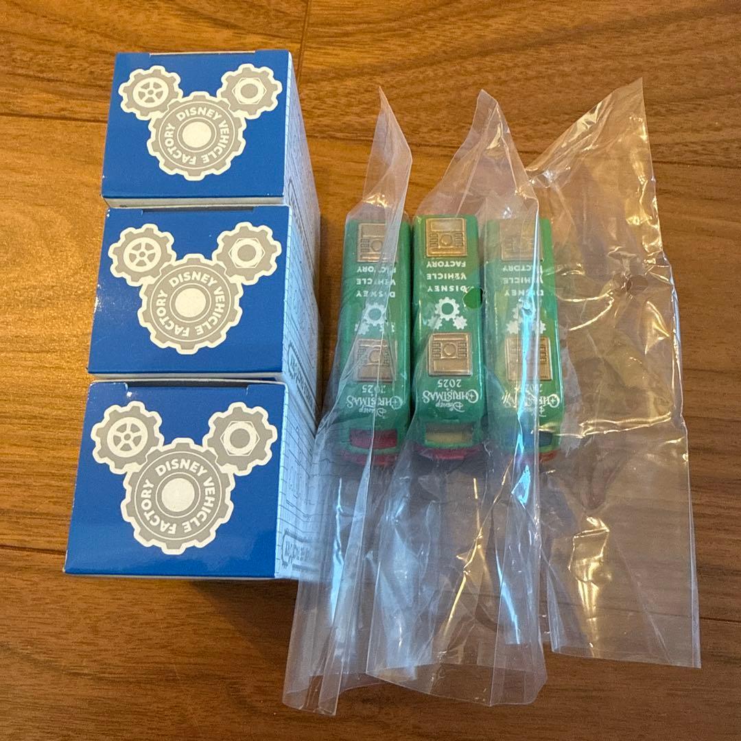 ディズニー クリスマス 2025 ビークルファクトリー 全3種 コンプ トミカ